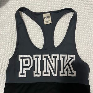 PINK Racerback Tank Top